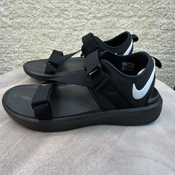 Nike Sandals Mens Size 13 Vista Sport Casual Shoes Black White Black DJ6606 001 - Picture 2 of 13